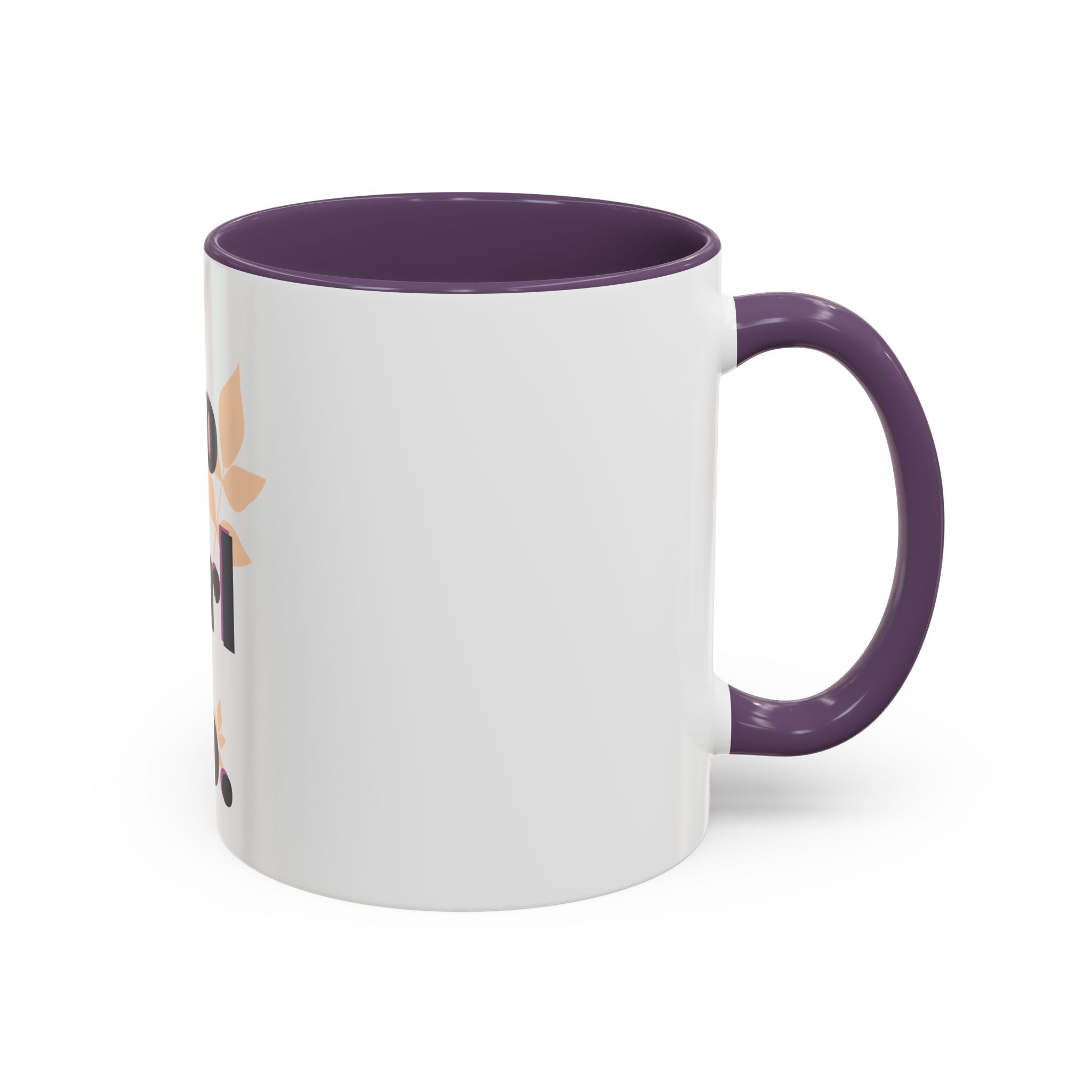 Inspirational Coffee Mug - "Go Girl Go." Feminine Motivational Accent Mug