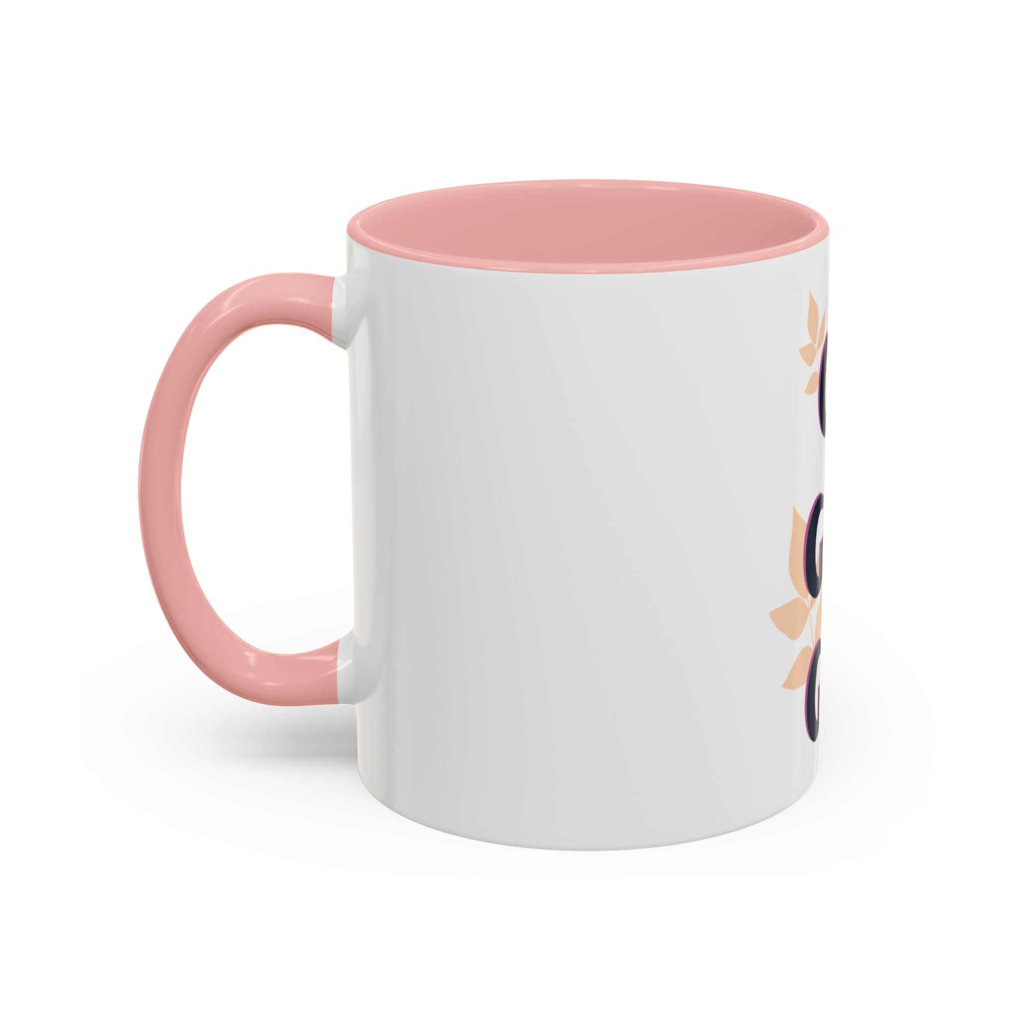 Inspirational Coffee Mug - "Go Girl Go." Feminine Motivational Accent Mug