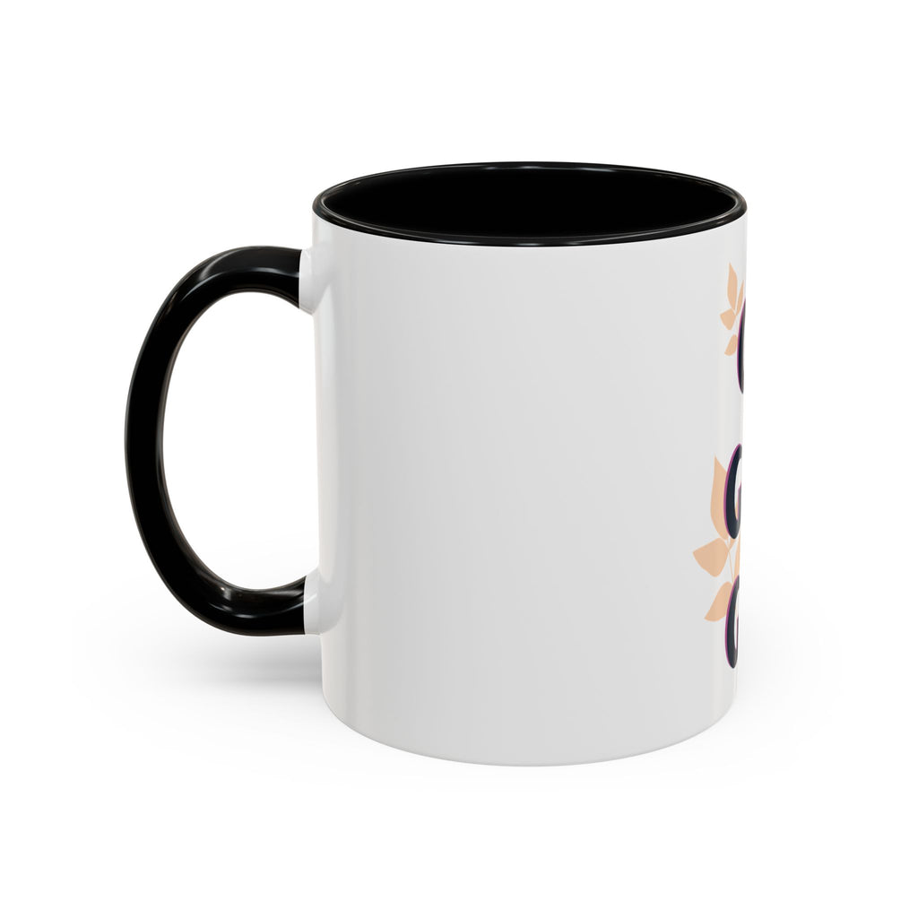 Inspirational Coffee Mug - "Go Girl Go." Feminine Motivational Accent Mug