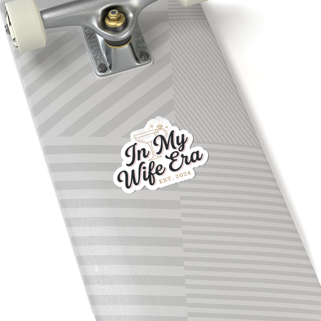 In My Wife Era Kiss-Cut Stickers | bride era, wifey, engaged