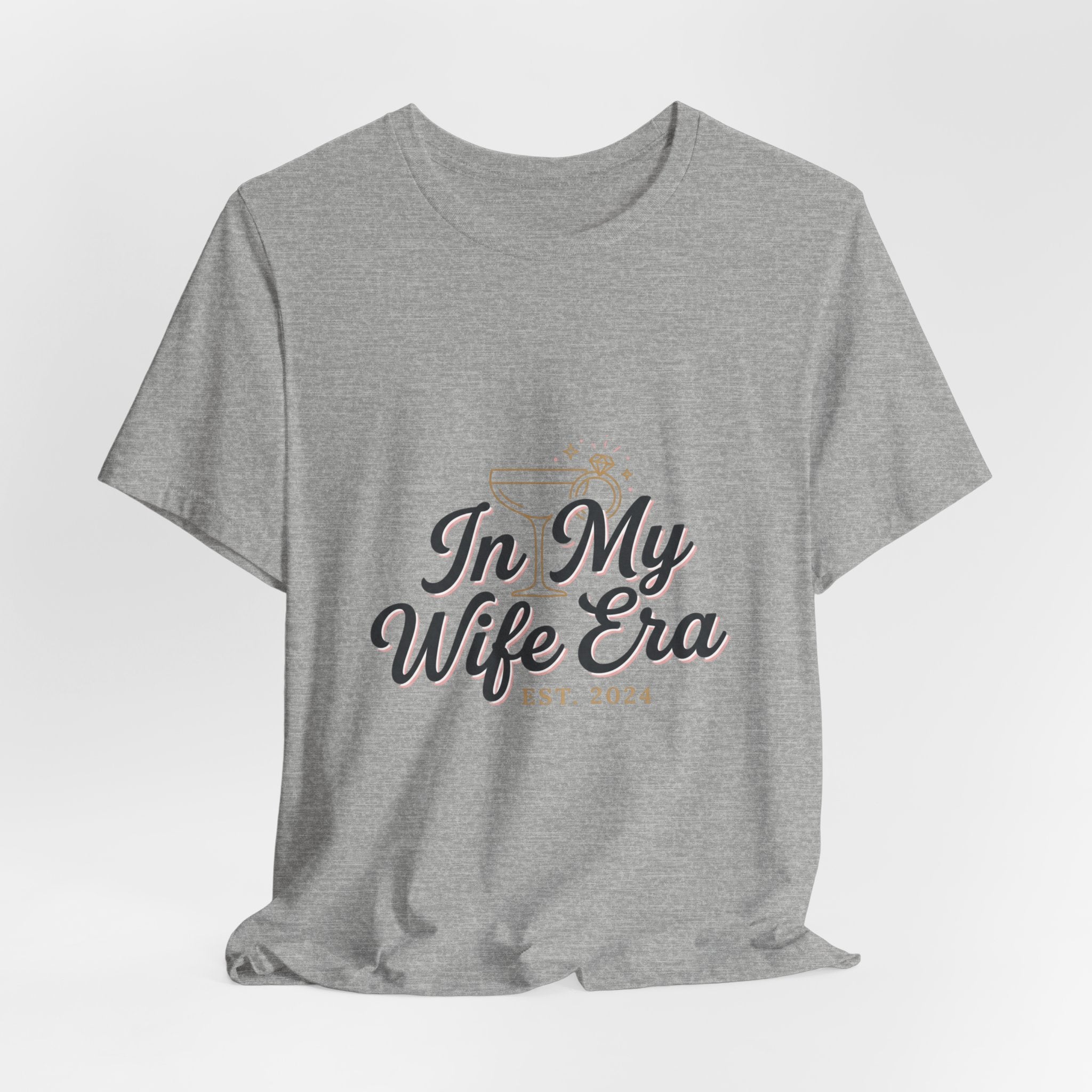In My Wife Era Tee | bride era, wife era, engaged script shirt
