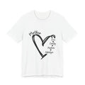 Mother Heart Names T-Shirt — Personalized Mom Shirt for Mother's Day, Family Names Tee