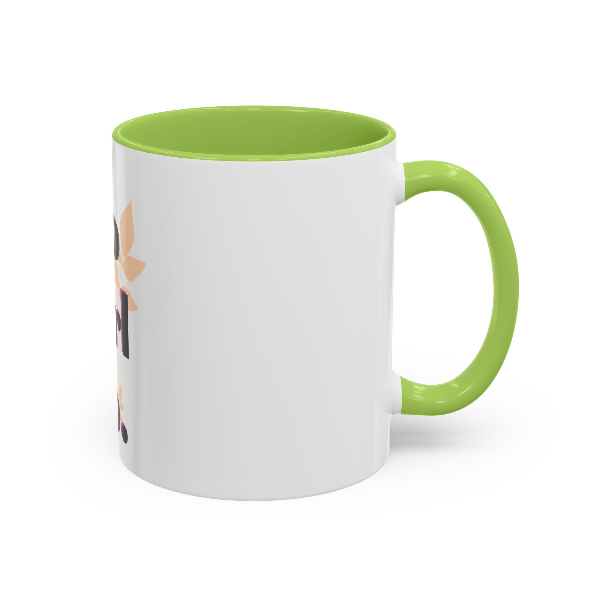 Inspirational Coffee Mug - "Go Girl Go." Feminine Motivational Accent Mug