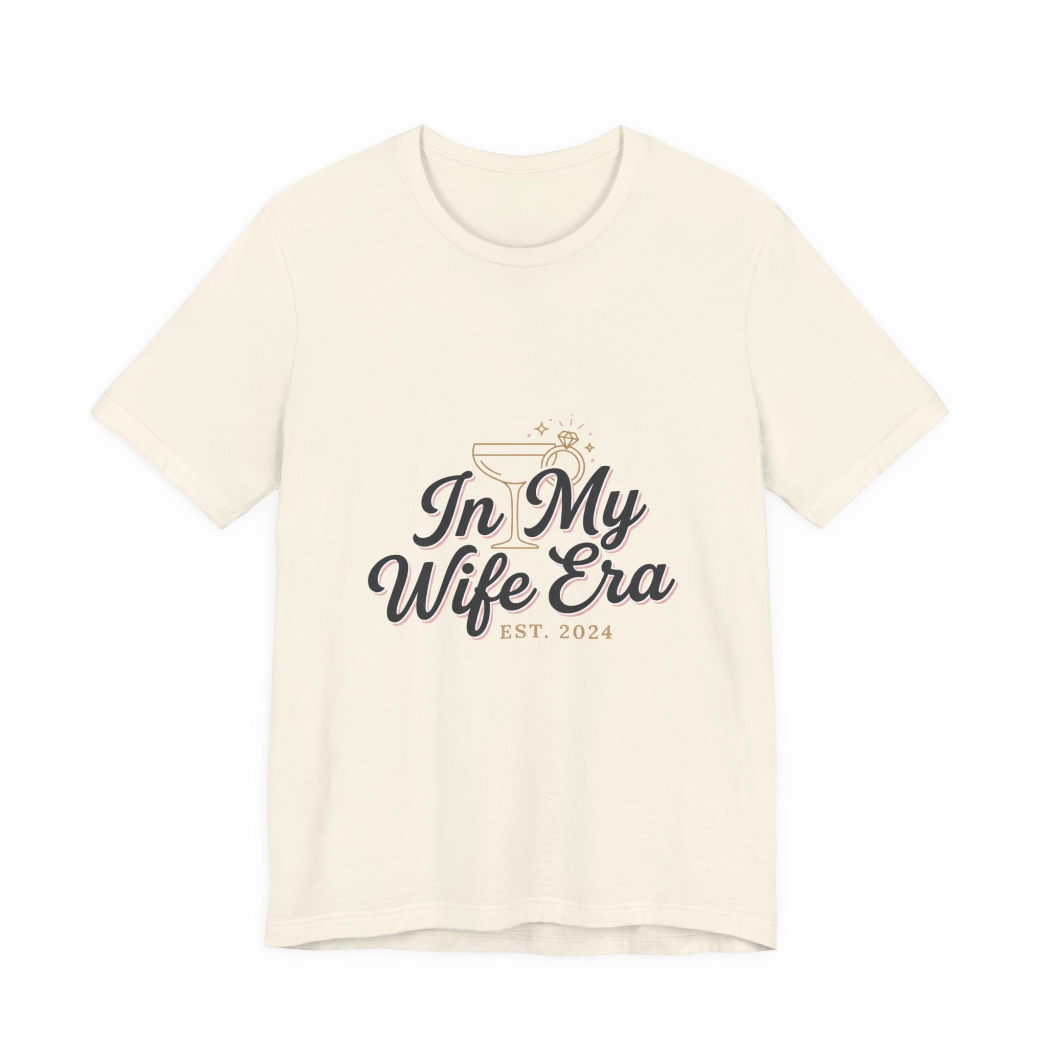 In My Wife Era Tee | bride era, wife era, engaged script shirt