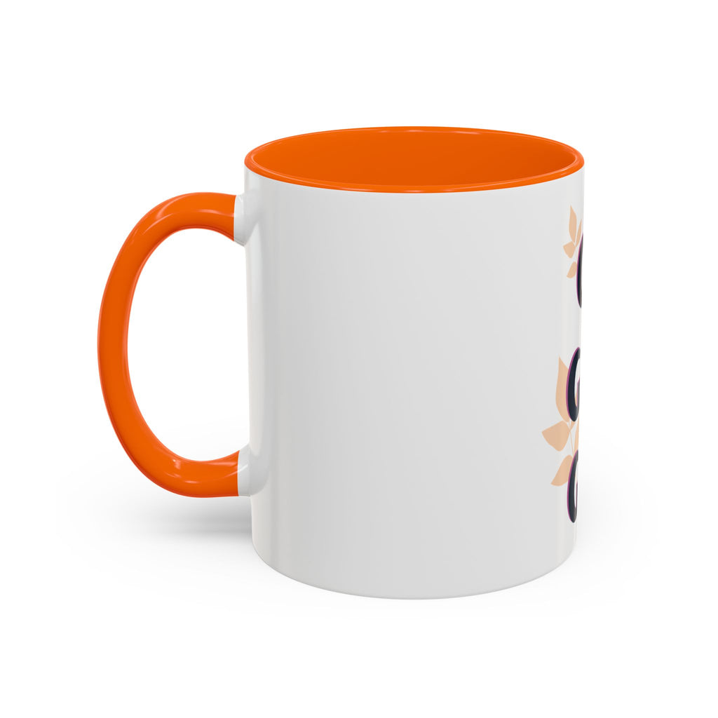 Inspirational Coffee Mug - "Go Girl Go." Feminine Motivational Accent Mug