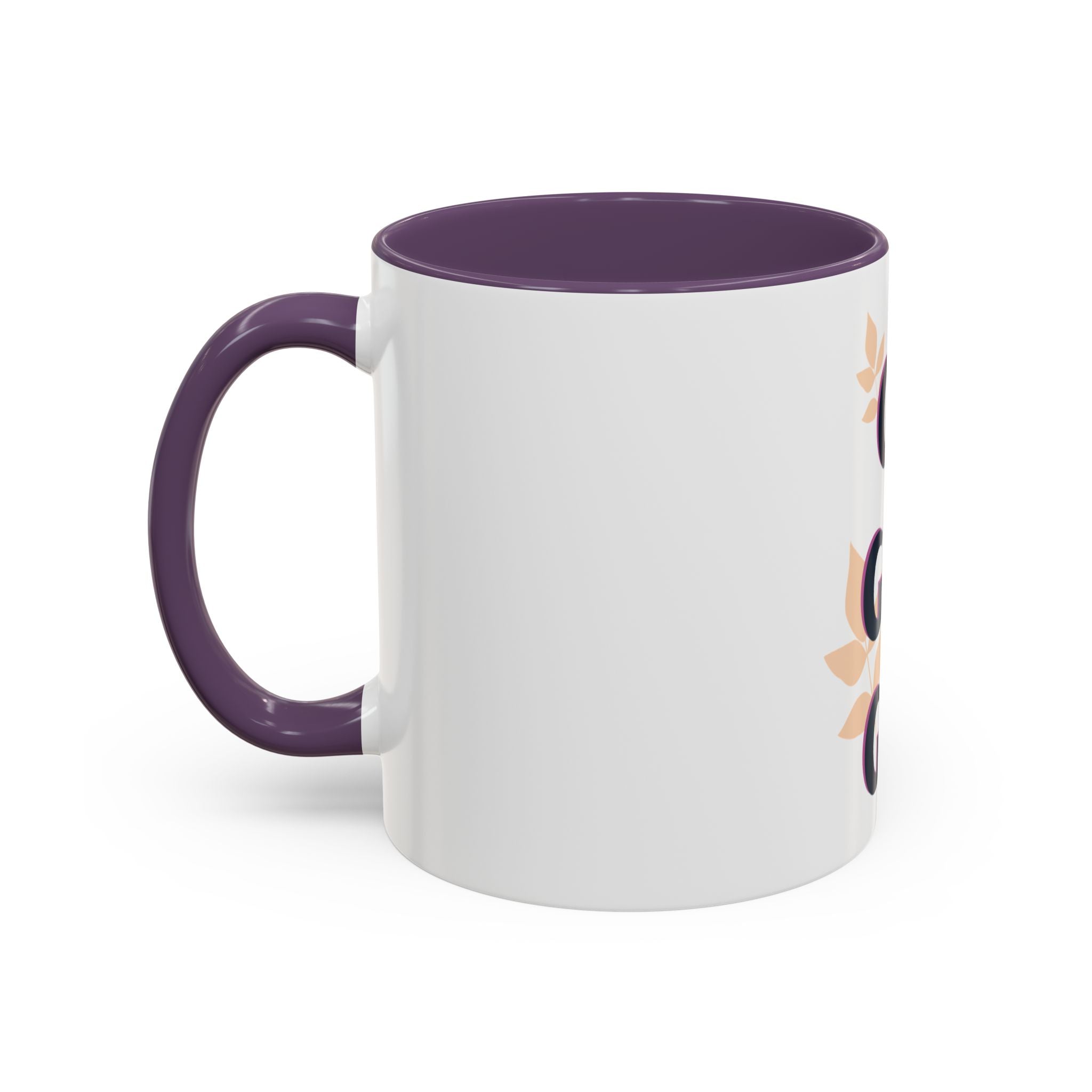 Inspirational Coffee Mug - "Go Girl Go." Feminine Motivational Accent Mug