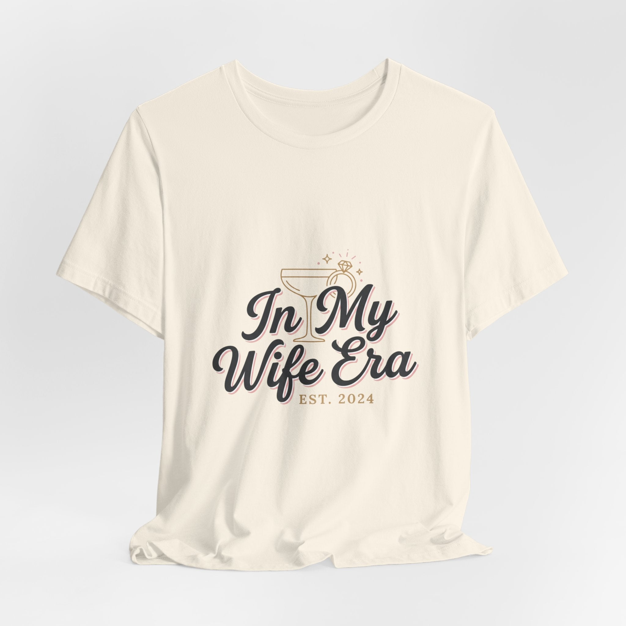 In My Wife Era Tee | bride era, wife era, engaged script shirt