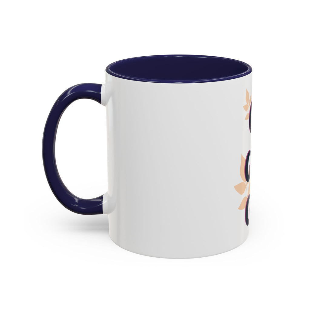 Inspirational Coffee Mug - "Go Girl Go." Feminine Motivational Accent Mug