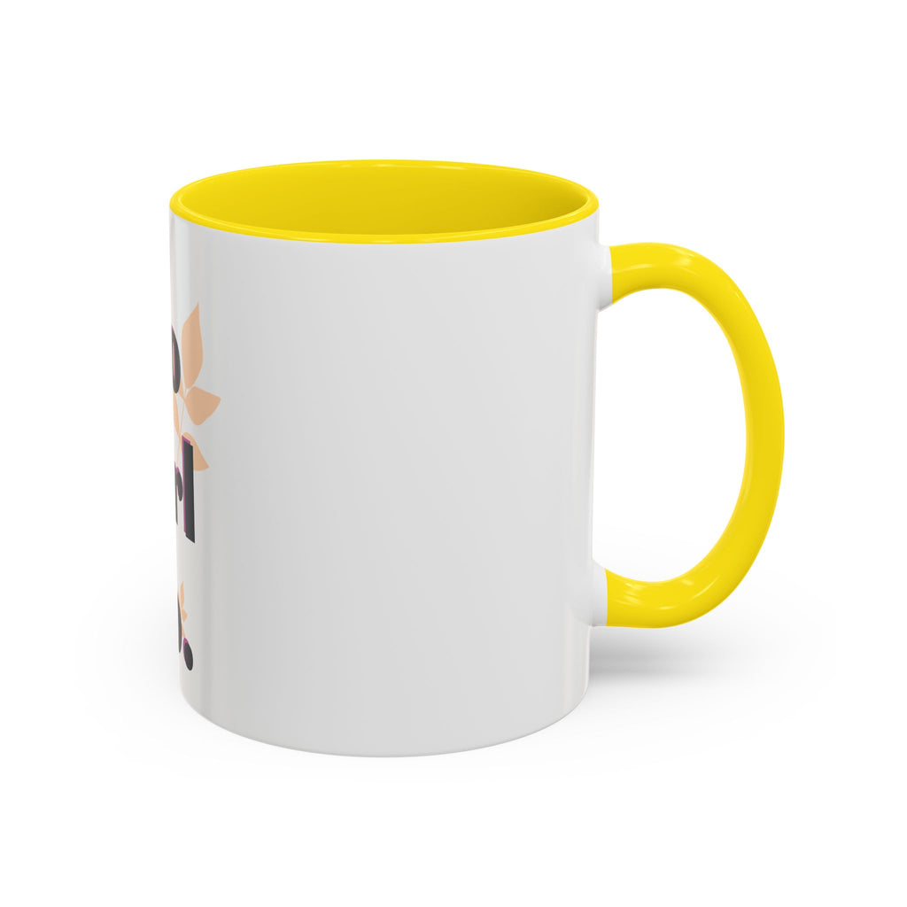 Inspirational Coffee Mug - "Go Girl Go." Feminine Motivational Accent Mug
