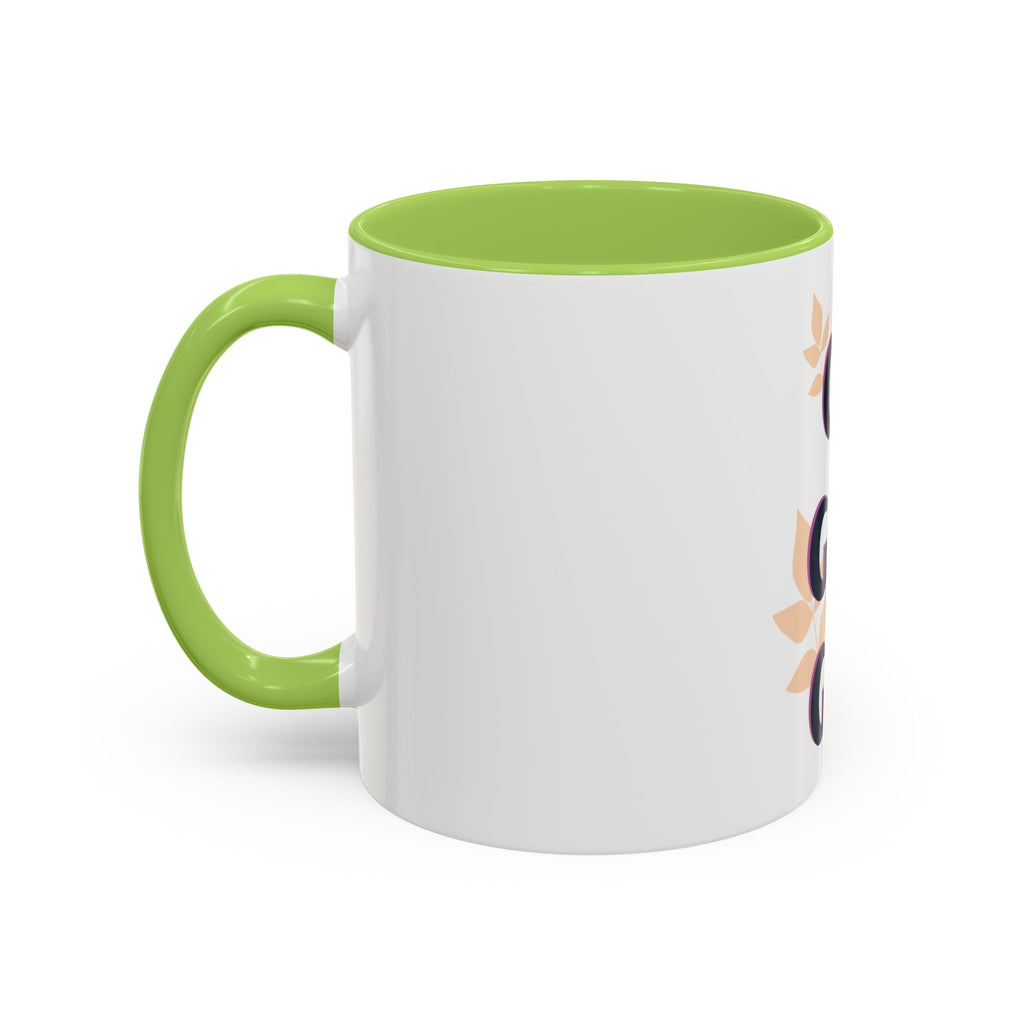 Inspirational Coffee Mug - "Go Girl Go." Feminine Motivational Accent Mug