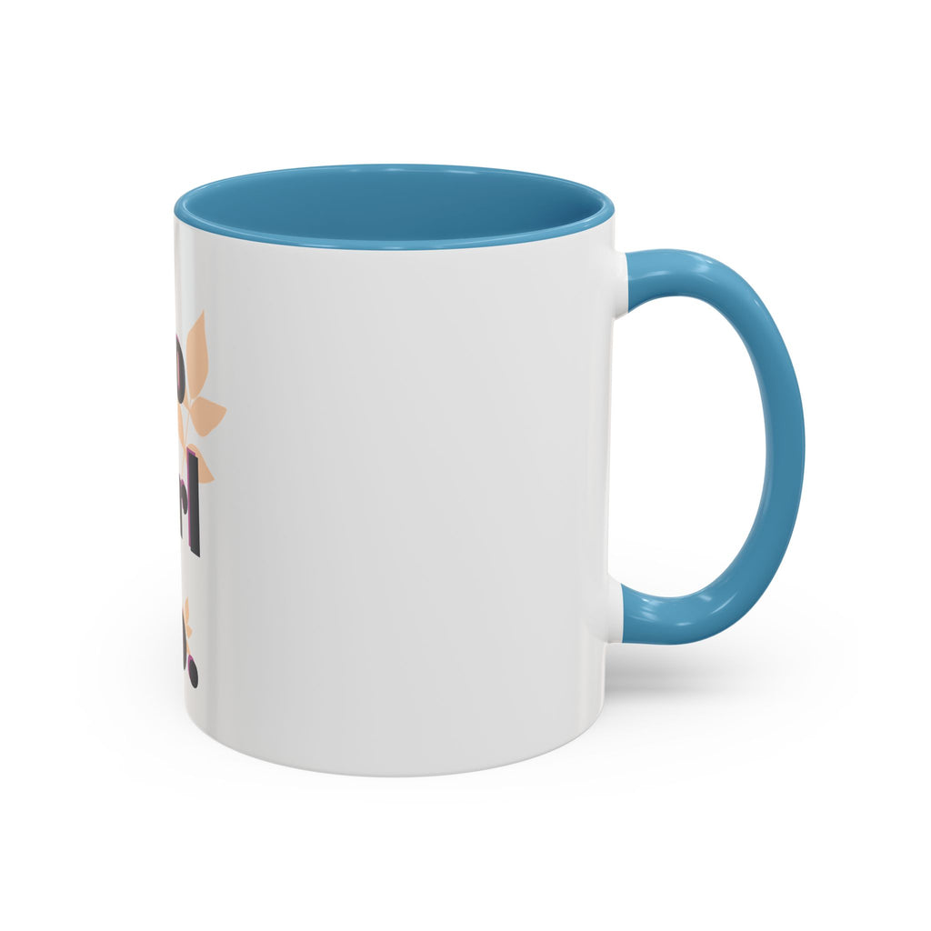 Inspirational Coffee Mug - "Go Girl Go." Feminine Motivational Accent Mug