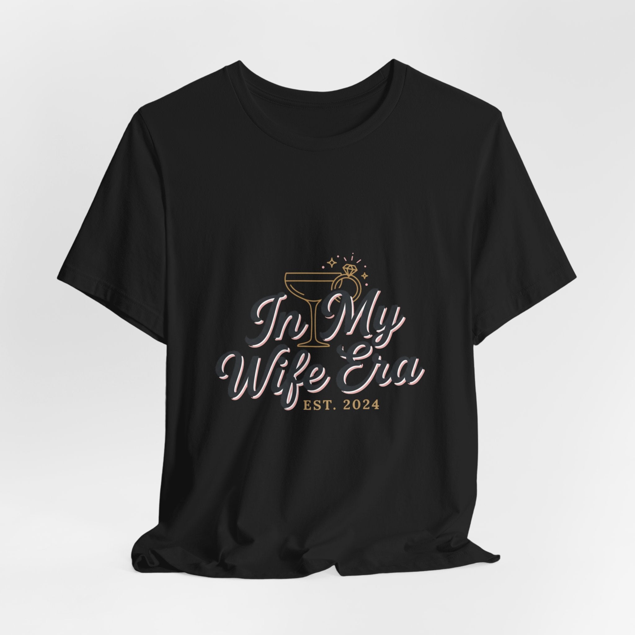In My Wife Era Tee | bride era, wife era, engaged script shirt