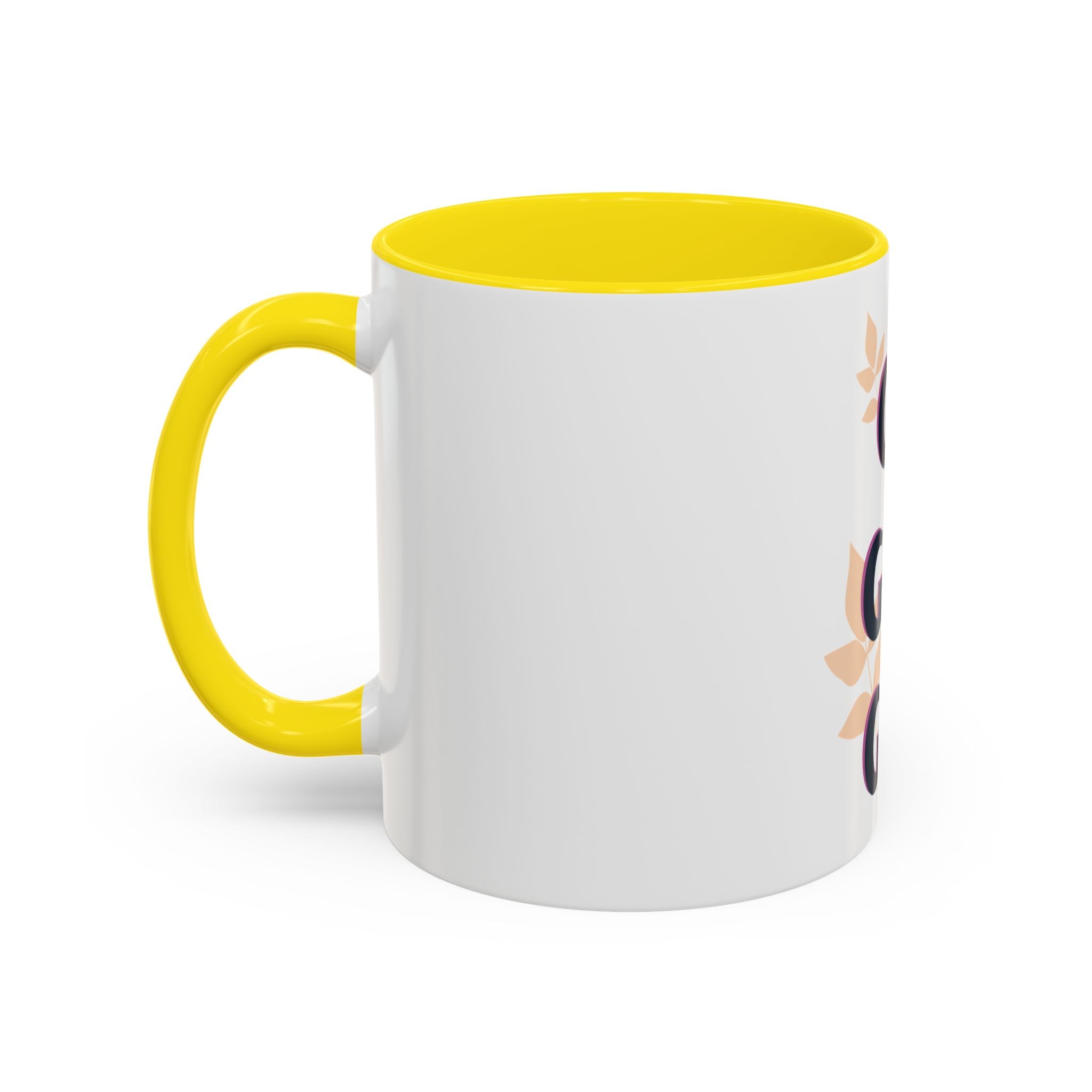 Inspirational Coffee Mug - "Go Girl Go." Feminine Motivational Accent Mug