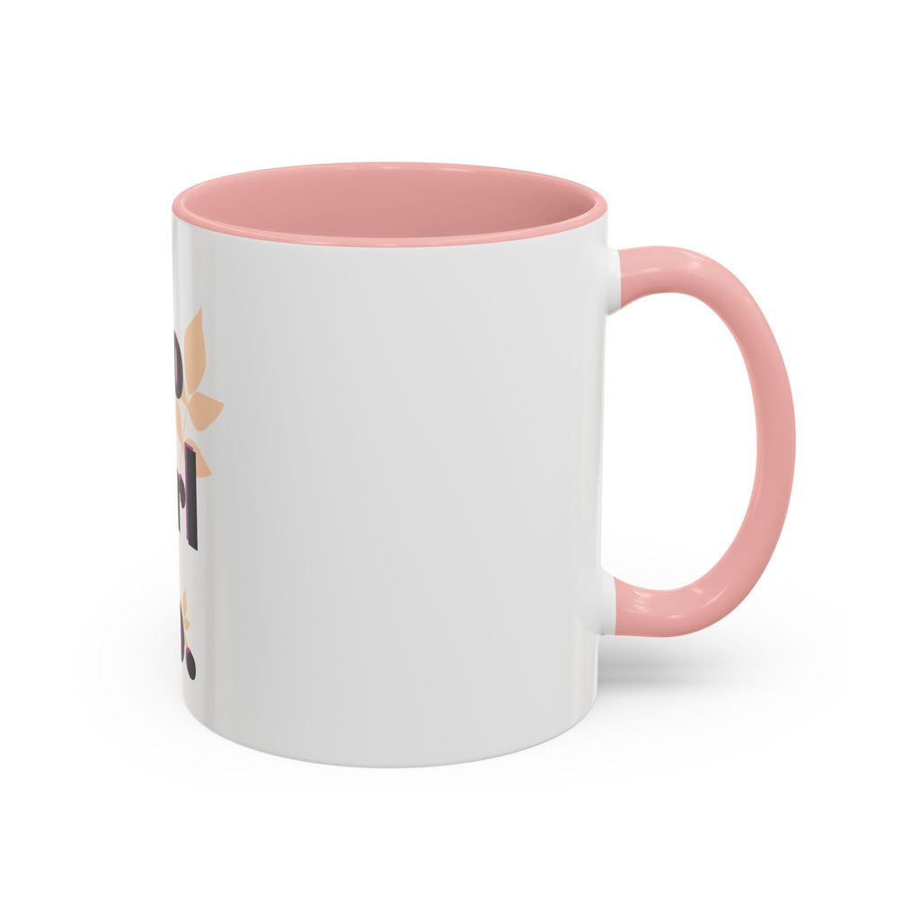 Inspirational Coffee Mug - "Go Girl Go." Feminine Motivational Accent Mug