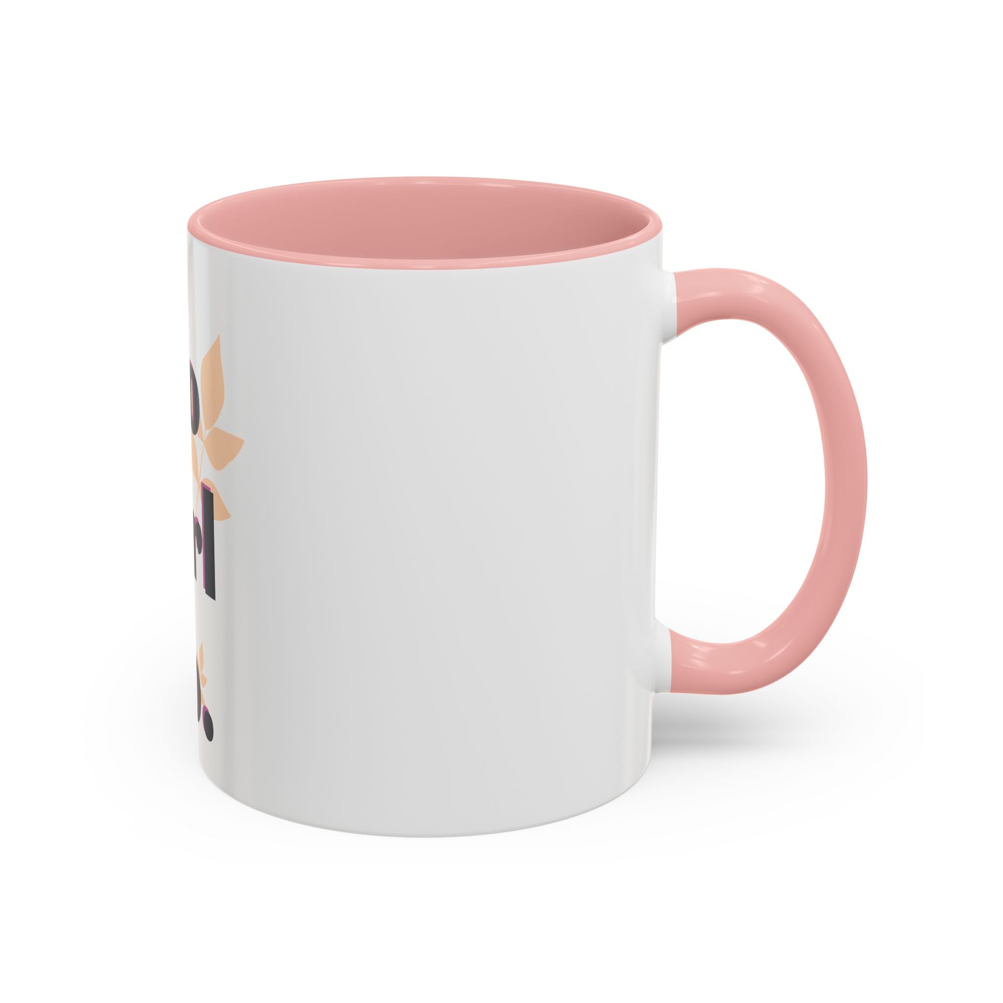 Inspirational Coffee Mug - "Go Girl Go." Feminine Motivational Accent Mug