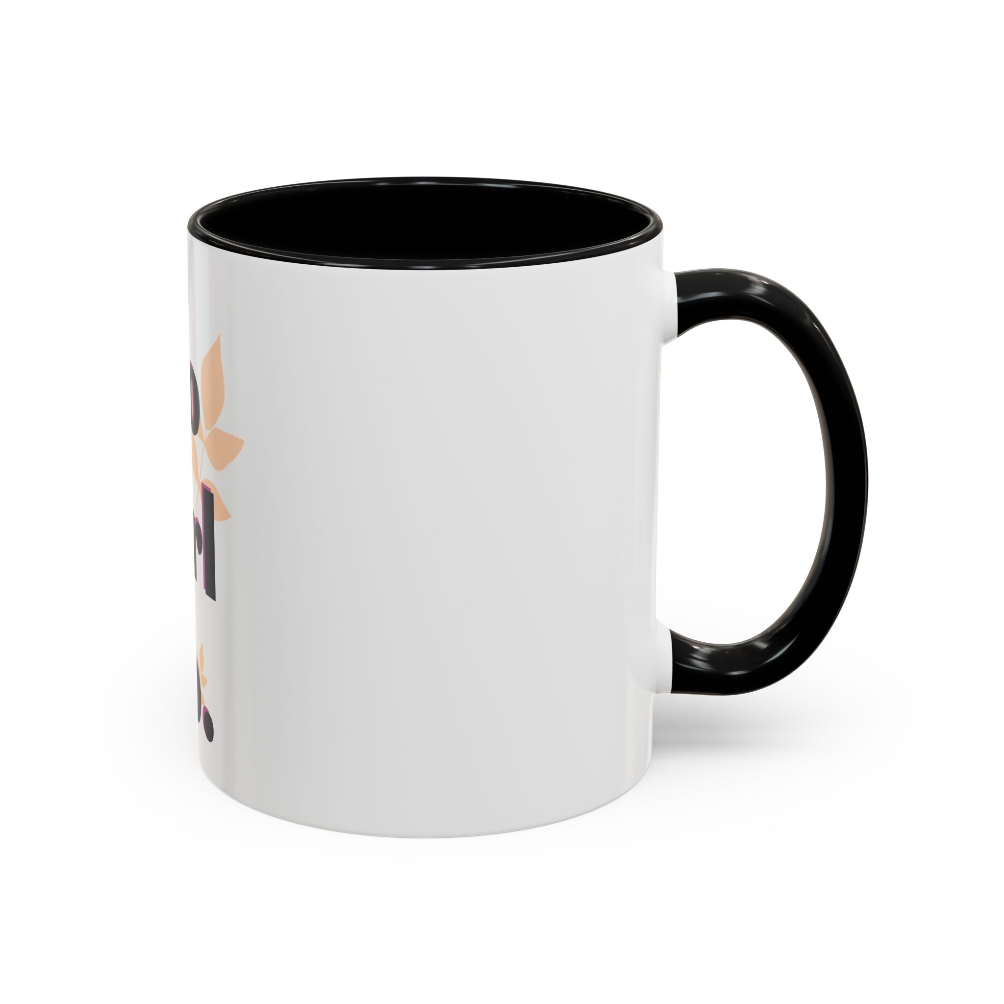Inspirational Coffee Mug - "Go Girl Go." Feminine Motivational Accent Mug