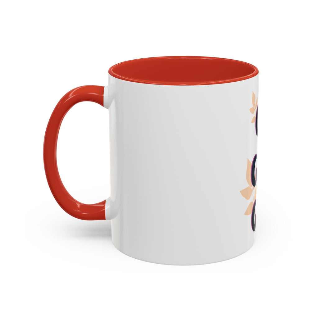 Inspirational Coffee Mug - "Go Girl Go." Feminine Motivational Accent Mug
