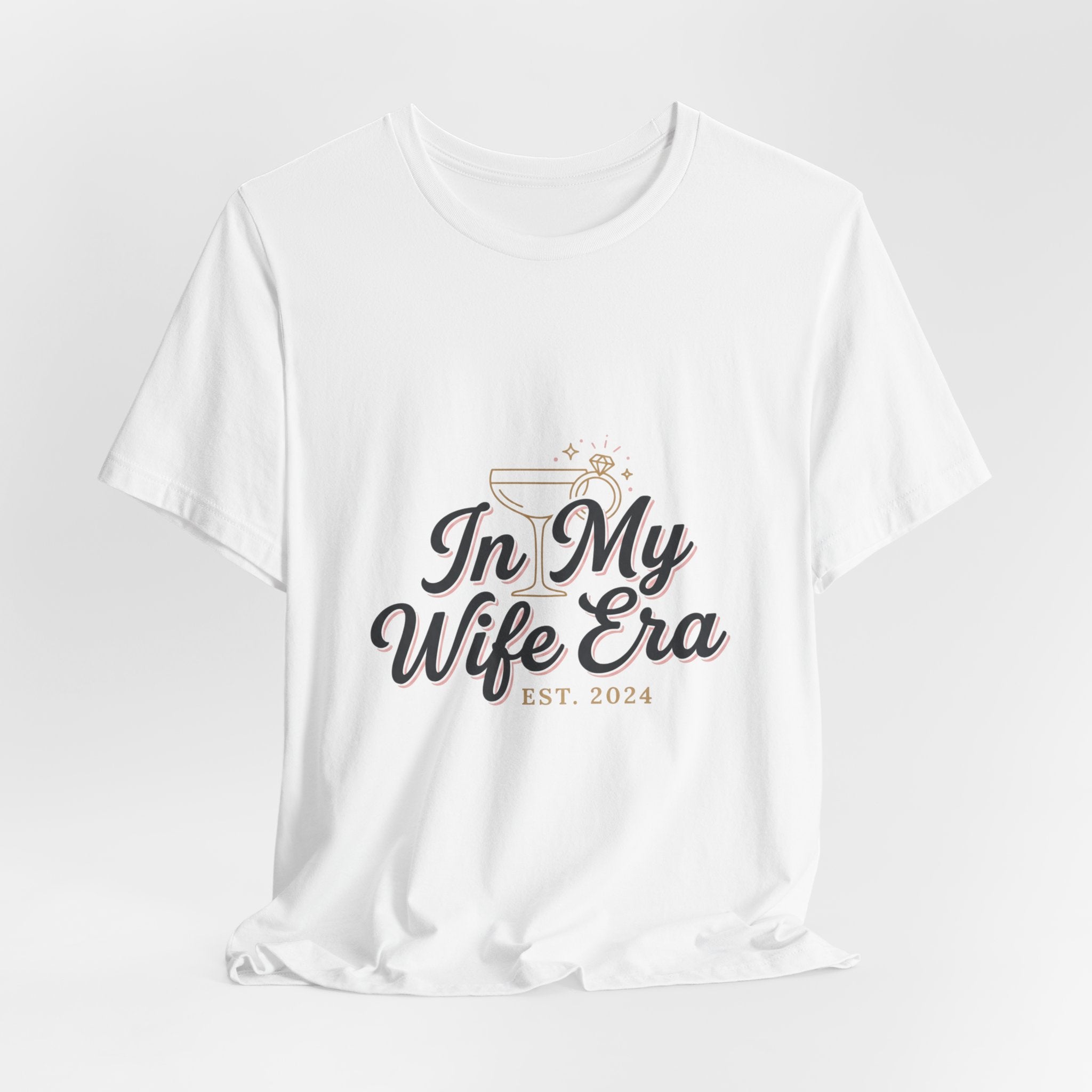 In My Wife Era Tee | bride era, wife era, engaged script shirt