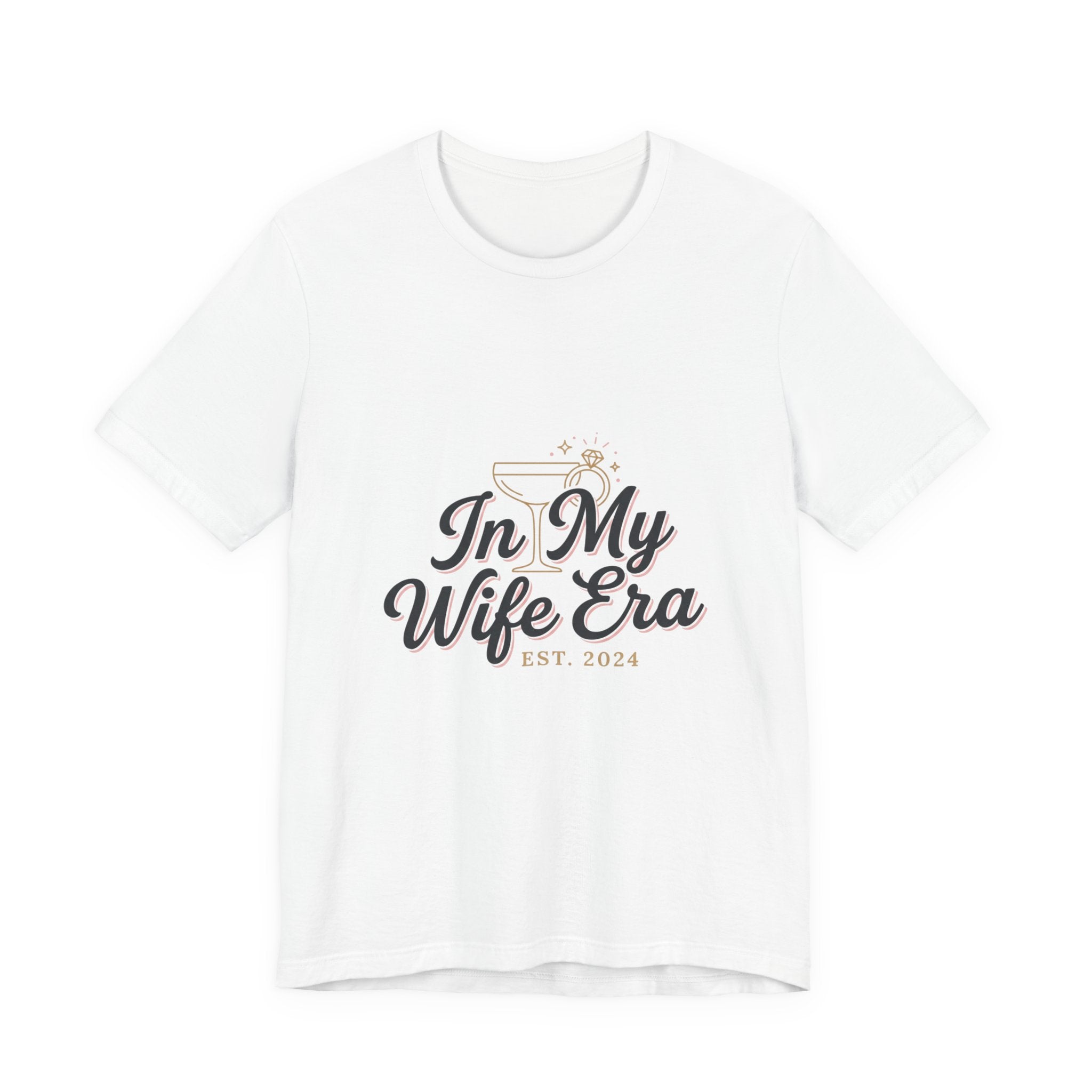In My Wife Era Tee | bride era, wife era, engaged script shirt
