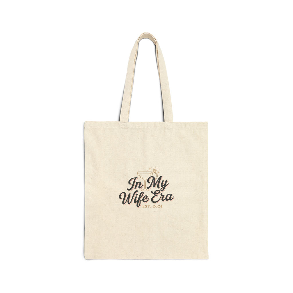 In My Wife Era Tote, wife era, bridal party canvas tote