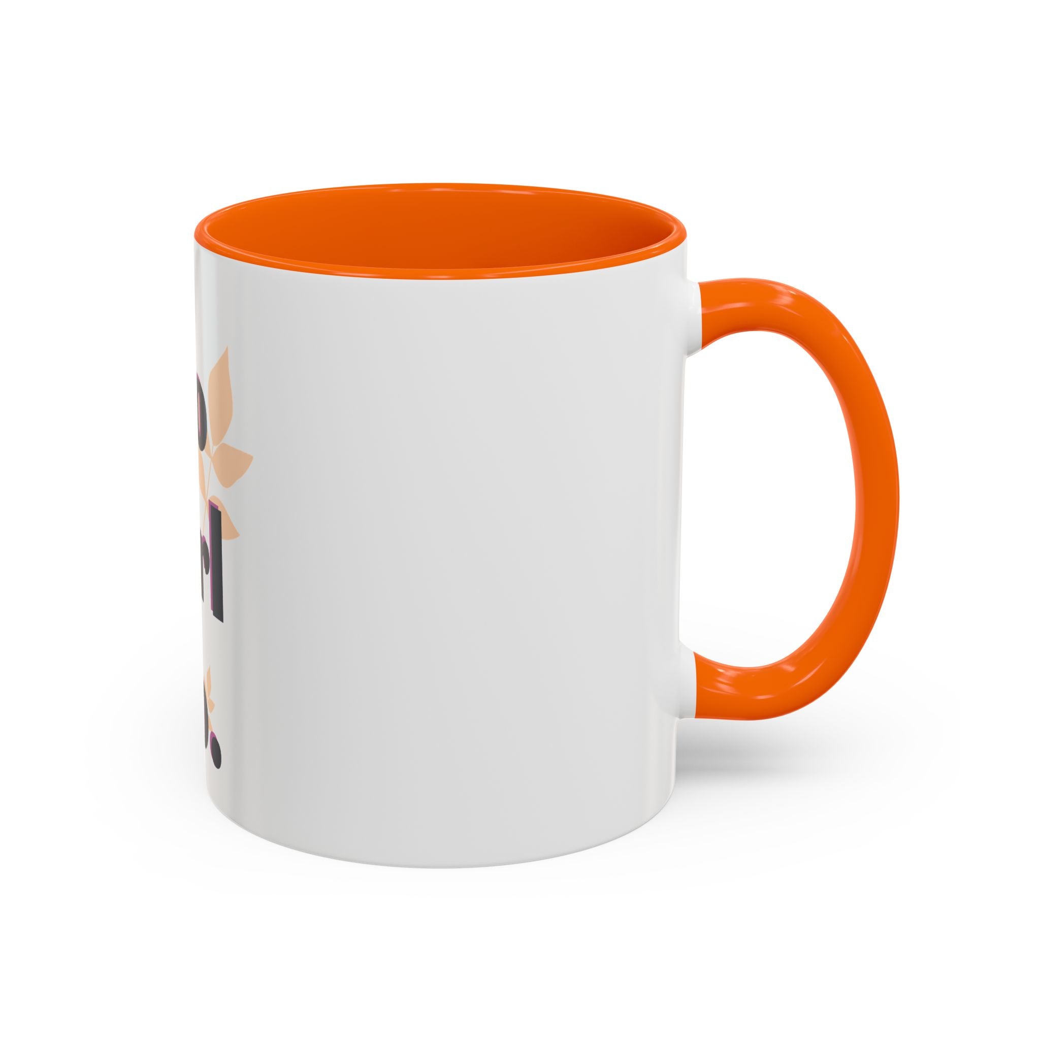 Inspirational Coffee Mug - "Go Girl Go." Feminine Motivational Accent Mug